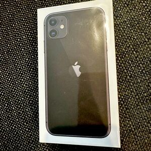 NIB iphone 11 Black 64GB